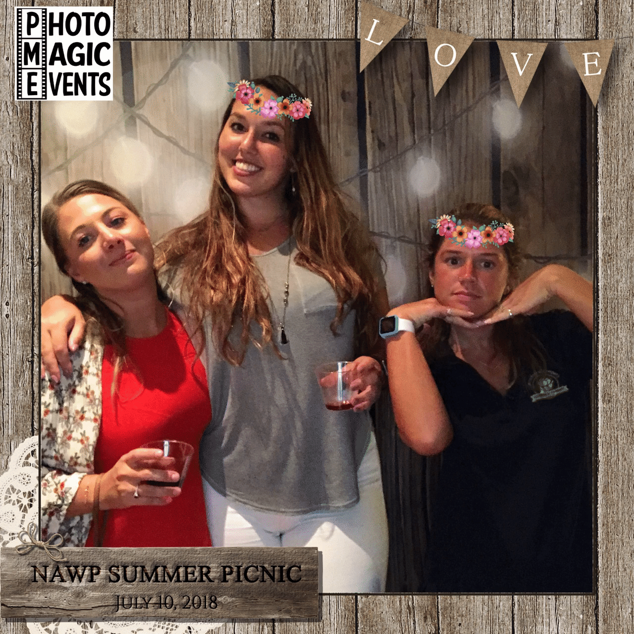 DIY Magic Photo Booth Rentals by Photo Magic Events at The NAWP Summer Picnic