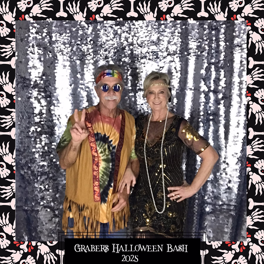 A private Halloween party in Estero Florida using the DIY Magic Photo Booth Rental