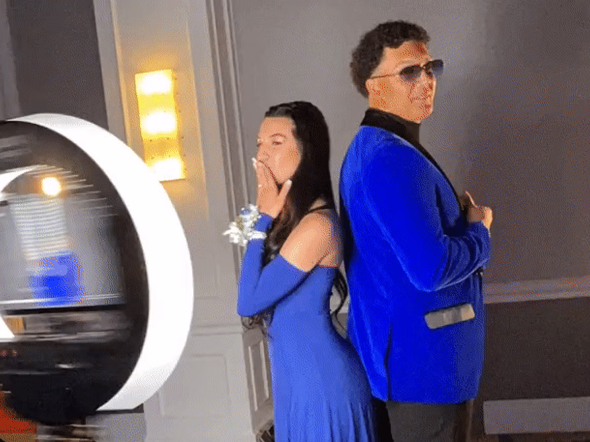 360 Photo Booth Rental at a Naples, Florida School Event