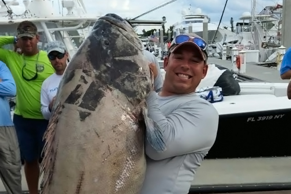 World Record Black Grouper, 3rd Annual Ronald McDonald House Charities Offshore Rodeo Fishing Tournament | Photo Magic Events